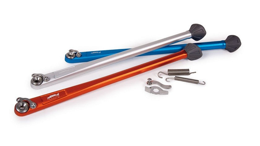 Cavalletto Moto Pedane Larghe In Alluminio CNC - Coppia Estensione Per NC750X, NC750S, CB500X (2014-2020), Titanio, 85x58 Mm