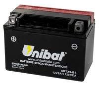 Batteria UNIBAT MF APRILIA Habana 125. Anni 1999/2002 UB009MF