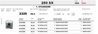 PISTONE HUSQVARNA TC-TE 250 2014-2022. Meteor