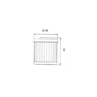 Filtro Olio YAMAHA WR250F/WR400F 250/400cc (OK142)