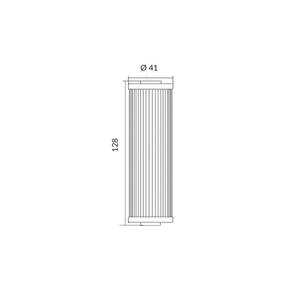 Filtro Olio BMW R 45 N 450cc/R 100 RS 1000cc (OK161)