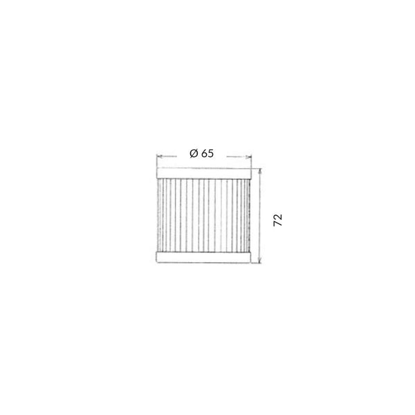 Filtro Olio SUZUKI BANDIT 400cc (OK133)