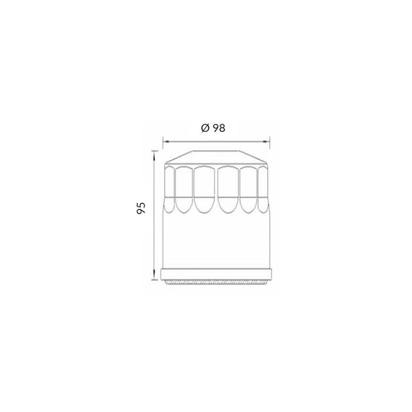 Filtro Olio PIAGGIO APE POKER 420cc