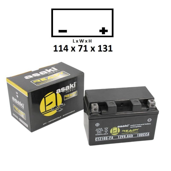 Batteria CBTX7LFA Sigillata Precaricata
