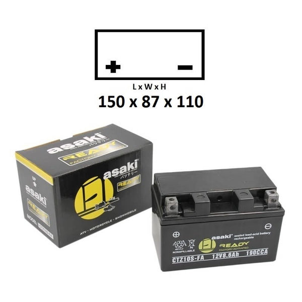 Batteria CTZ12SFA Sigillata Precaricata