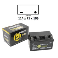 Batteria CBTX5LFA Sigillata Precaricata