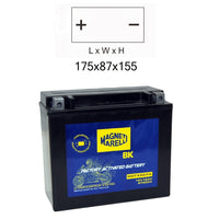 Batteria MOTX20 Sigillata Precaricata