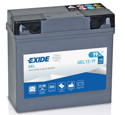 Batteria GEL12-19 Sigillata al Gel