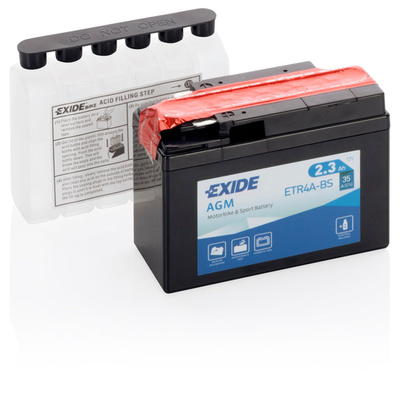 Batteria ETR4A-BS Sigillata AGM
