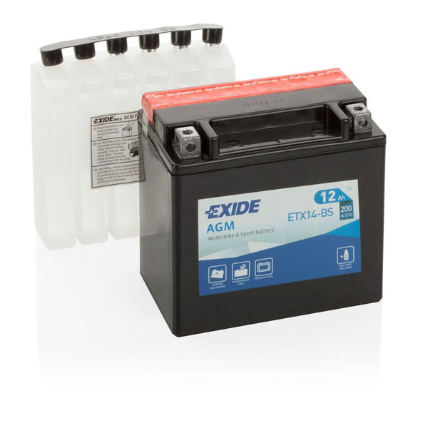 Batteria ETX14-BS Sigillata AGM