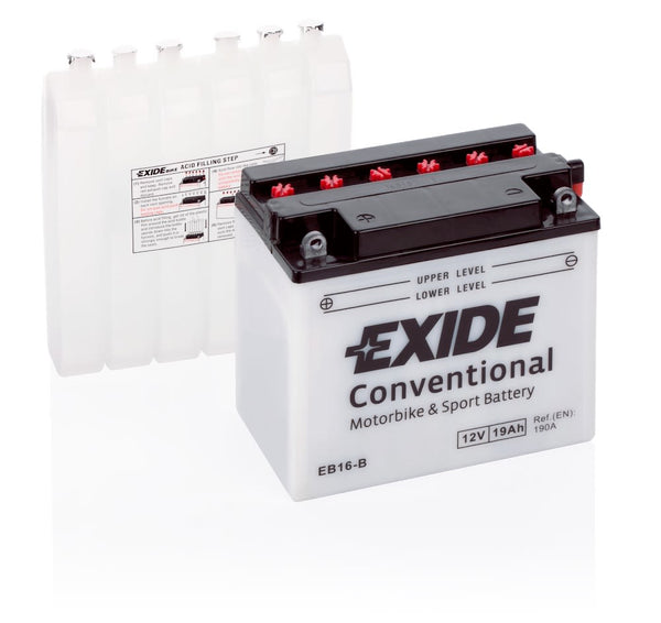 Batteria EB16-B Convenzionale con Acido a Corredo