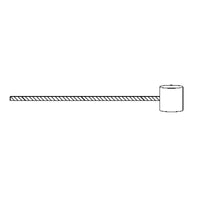 Filo Frizione Ciclomotori - Ø 1,9mm, L. 3mt, Tipo Svedese (10pz)