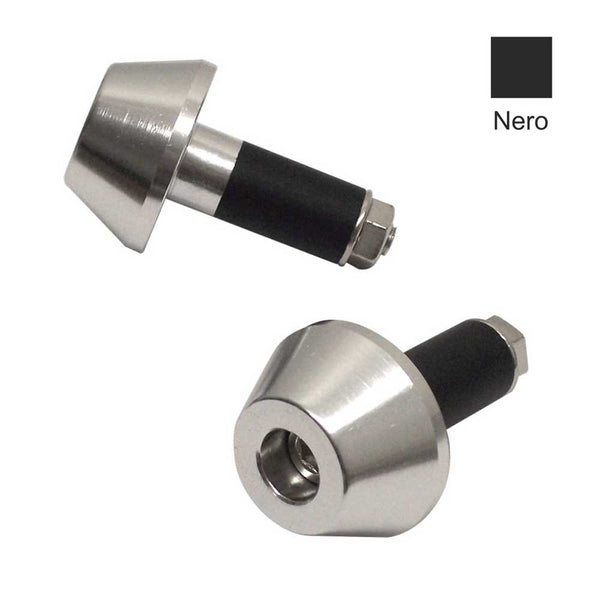 Stabilizzatore Manubrio CONIC Ø 13mm - Nero (Coppia)