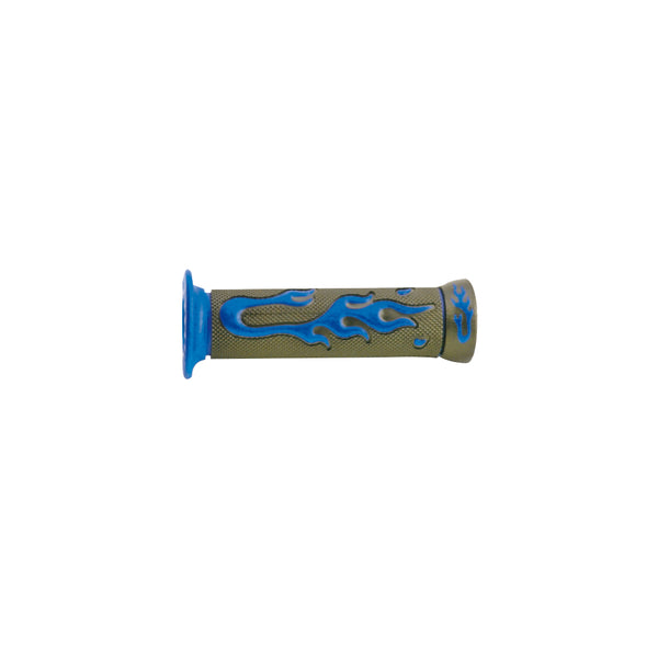 Manopole FIAMMA (Coppia) - 125mm, Gel, Nero/Blu