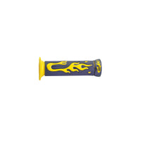 Manopole FIAMMA (Coppia) - 125mm, Gel, Nero/Giallo