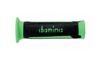 Manopole A350 TURISMO (Coppia) - 120mm, Gomma, Antracite/Verde