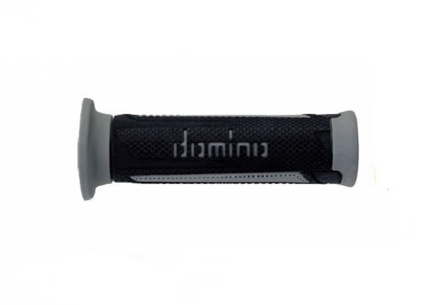 Manopole A350 TURISMO (Coppia) - 120mm, Gomma, Antracite/Grigio