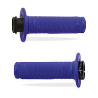Manopole Mx 709-104 - Con Sistema Lock-on - Blu Senza Foro