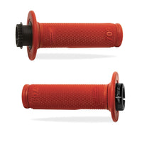 Manopole Mx 709-107 - Con Sistema Lock-on - Rosso Senza Foro