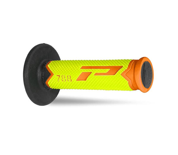 Manopole Mx 788-281 - Tripla Densità - Arancio/Giallo/Nero Senza Foro