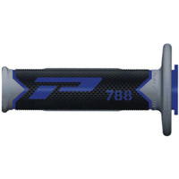 Manopole Mx 788-215 - Tripla Densità - Grigio/Nero/Azzurro Senza Foro