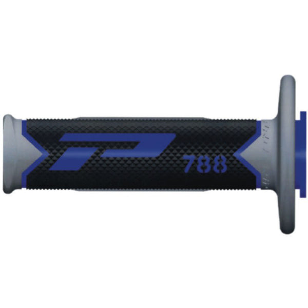 Manopole Mx 788-215 - Tripla Densità - Grigio/Nero/Azzurro Senza Foro