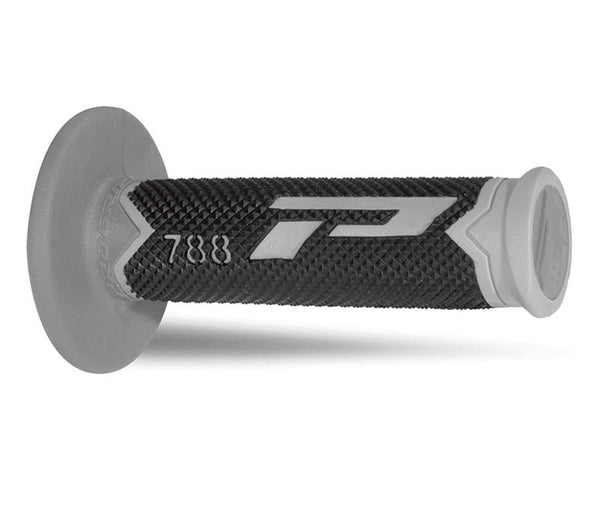 Manopole Mx 788-214 - Tripla Densità - Grigio/Nero/Grigio Senza Foro