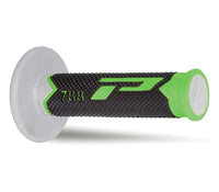 Manopole Mx 788-223 - Tripla Densità - Verde/Nero/Grigio Senza Foro