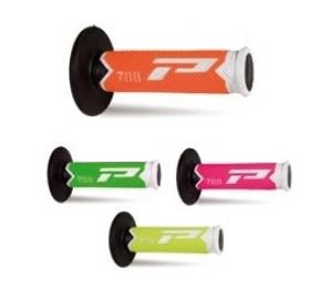 Manopole Mx 788-302 - Tripla Densità - Bianco/Fuxia/Nero Senza Foro