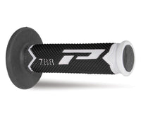 Manopole Mx 788-218 - Tripla Densità - Bianco/Nero/Titanio Senza Foro