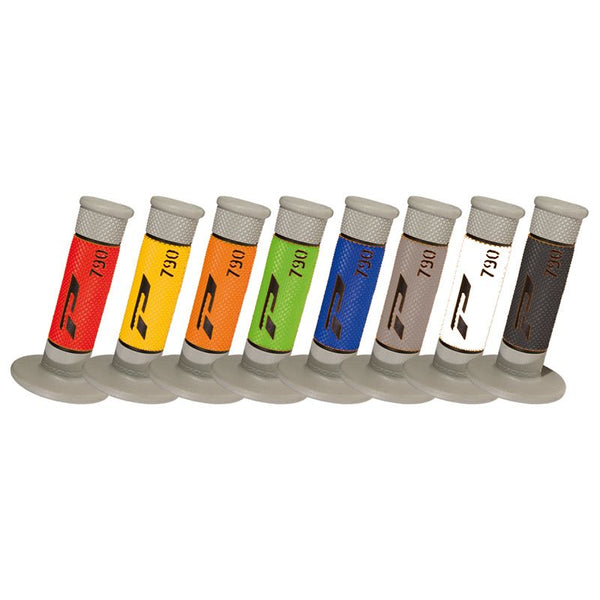 Manopole Mx 790-234 - Tripla Densità - Grigio/Arancio/Nero Senza Foro