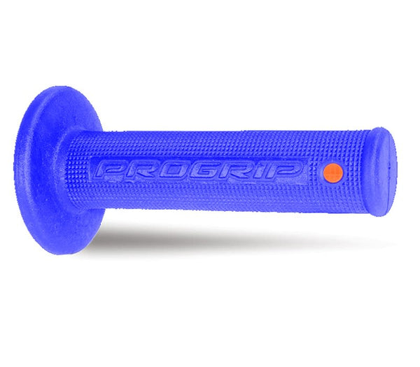 Manopole Mx 799-203 - Doppia Densità - Arancio/Blu Senza Foro
