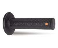 Manopole Mx 799-OE-201 - Doppia Densità - Arancio/Nero Con Foro