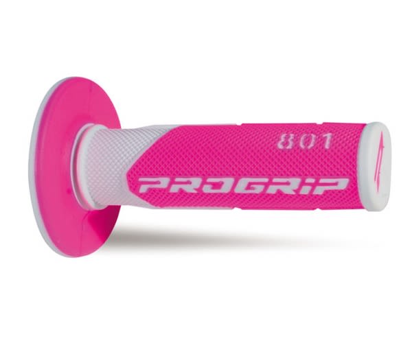 Manopole Mx 801-243 - Doppia Densità - Bianco/Fuxia Senza Foro