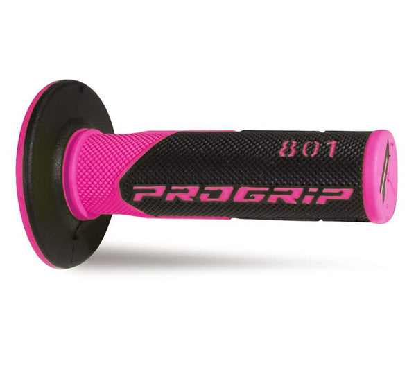 Manopole Mx 801-297 - Doppia Densità - Fuxia/Nero Senza Foro
