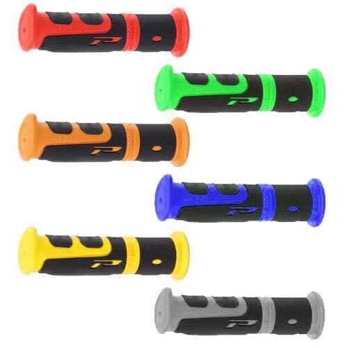 Manopole ATV 964-149 - Doppia Densità - Rosso/Nero Senza Foro