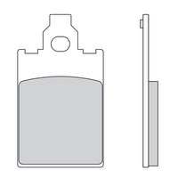 Pastiglie Freno Organiche (10 Coppie) MALAGUTI F12 50cc