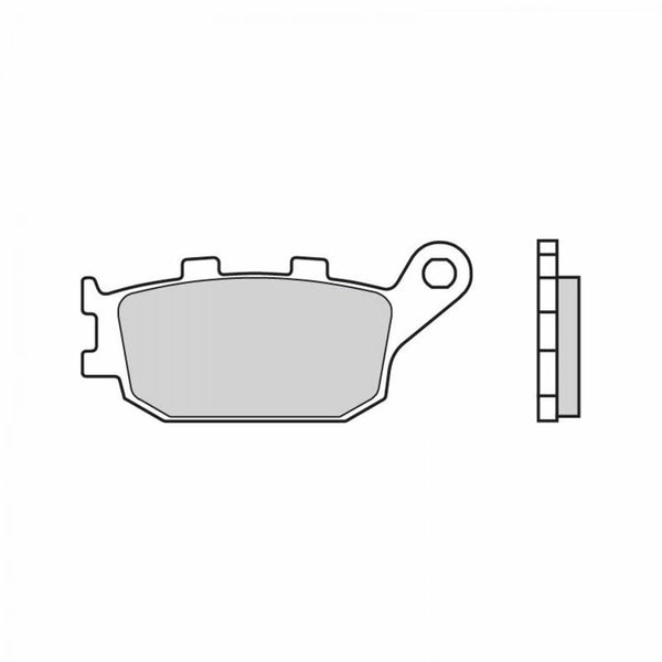 Pastiglie Freno Organiche Posteriori (Coppia) HONDA FORZA/JAZZ 250cc