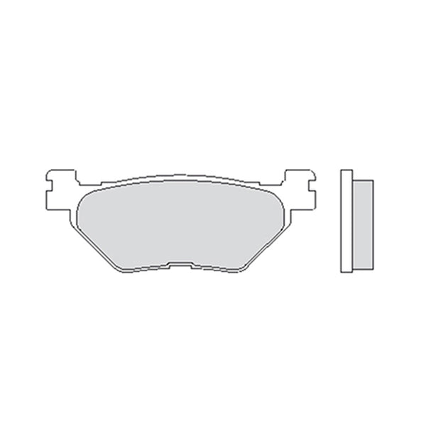 Pastiglie Freno Organiche Posteriori (Coppia) YAMAHA T-MAX 500/530cc