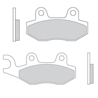 Pastiglie Freno Organiche (Coppia) YAMAHA XTZ 750cc