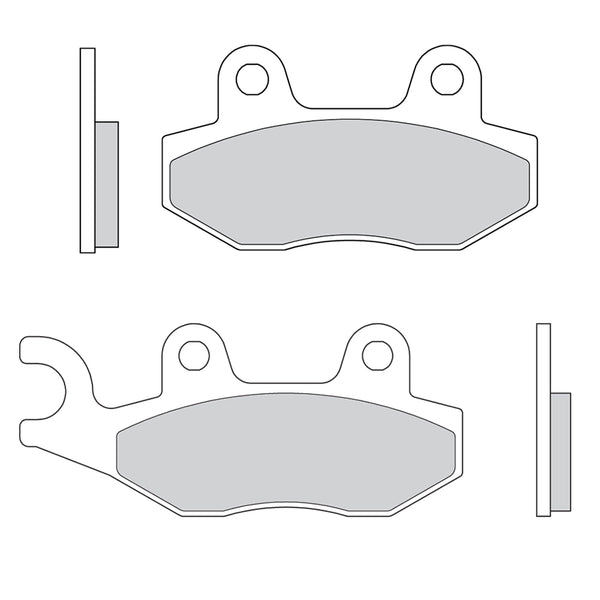 Pastiglie Freno Organiche (Coppia) YAMAHA XTZ 750cc