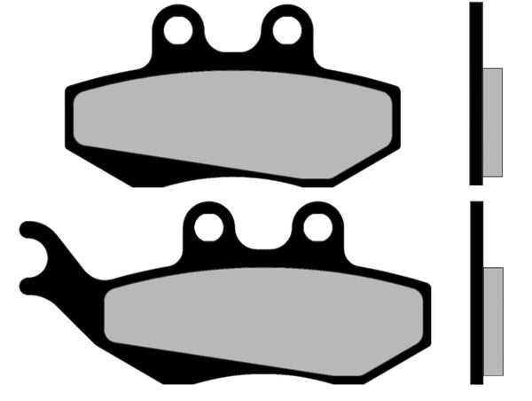 Pastiglie Freno Organiche BRENTA 3017