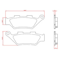 Pastiglie Freno Sinterizzate BRENTA 4224