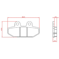 Pastiglie Freno Sinterizzate BRENTA 4226