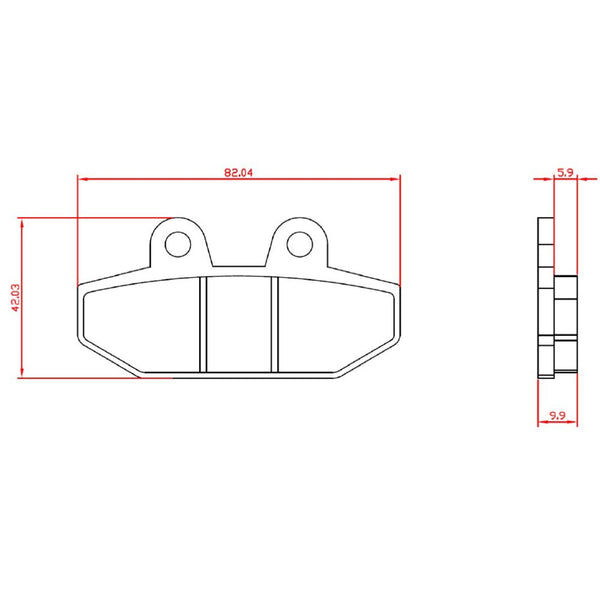 Pastiglie Freno Sinterizzate BRENTA 4226