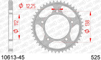 Corona AFAM 10613-45 in acc. passo 525