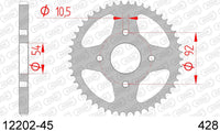 Corona AFAM 12202-45 in acc. passo 428