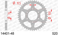 Corona AFAM 14401-48 in acc. passo 520