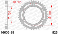 Corona AFAM 16605-38 in acc. passo 525