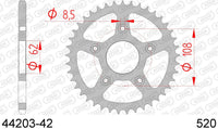 Corona AFAM 44203-42 in acc. passo 520